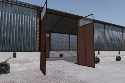 Сіносховище Hayloft - Shelter для Farming Simulator 25 — 5