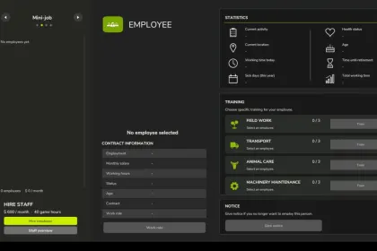 Скрипт Employees — система працівників для Farming Simulator 25 — 3
