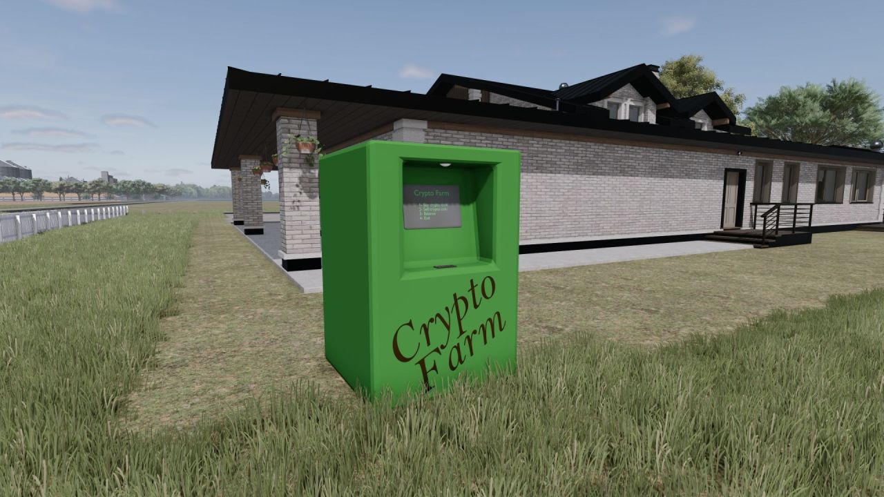 Мод Crypto Farm ATM для Farming Simulator 25