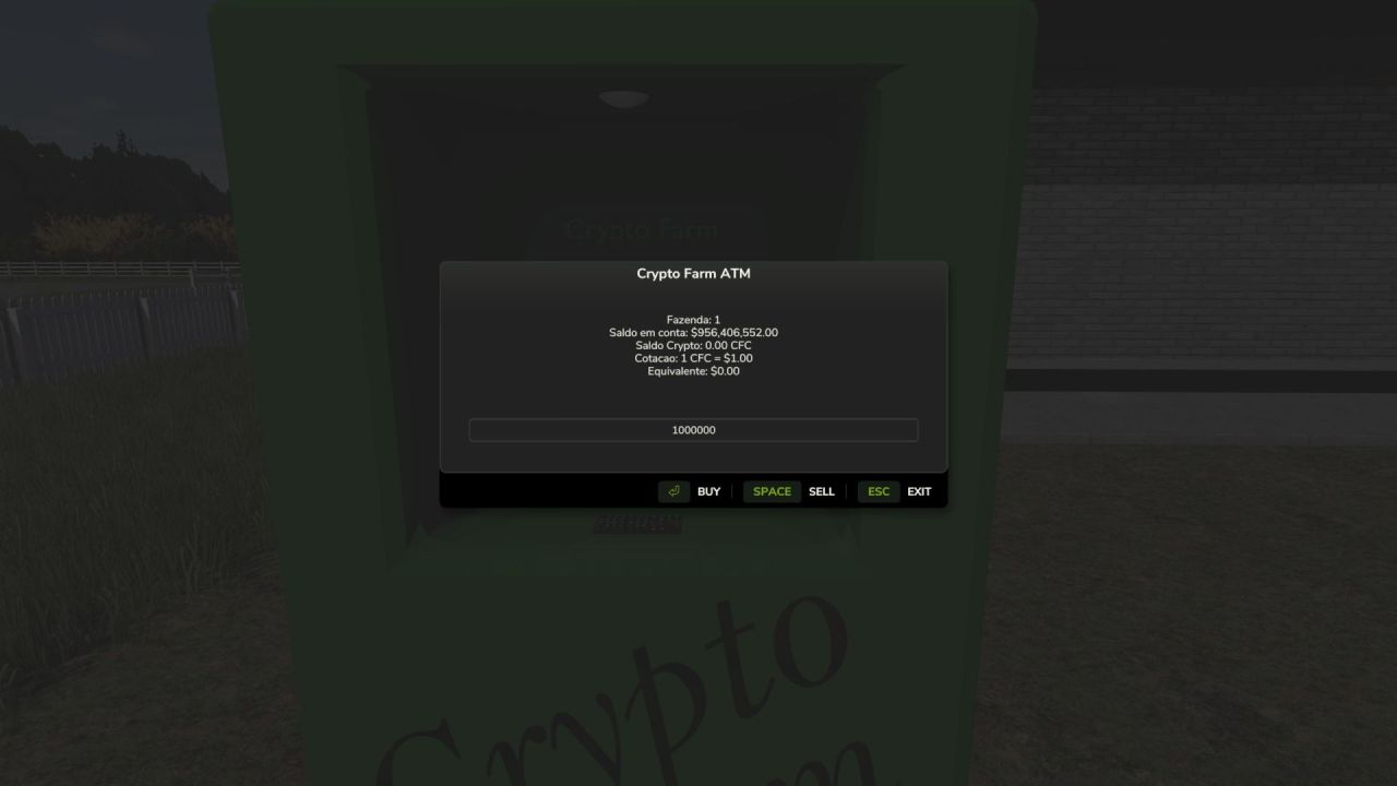 Мод Crypto Farm ATM для Farming Simulator 25