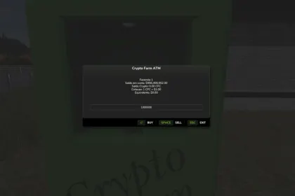 Мод Crypto Farm ATM для Farming Simulator 25 — 5