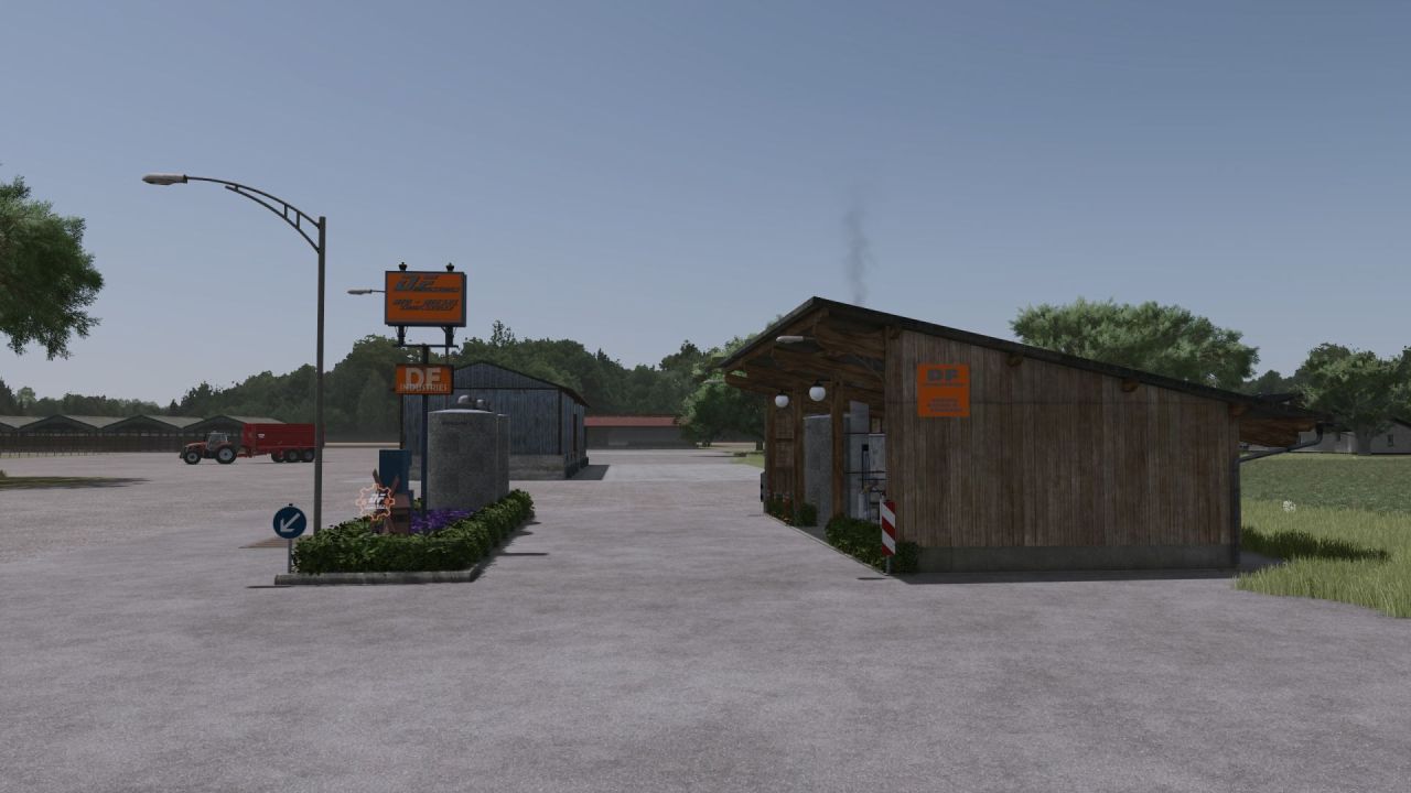 Стаціонарне виробництво біодизеля DF Industries для Farming Simulator 25