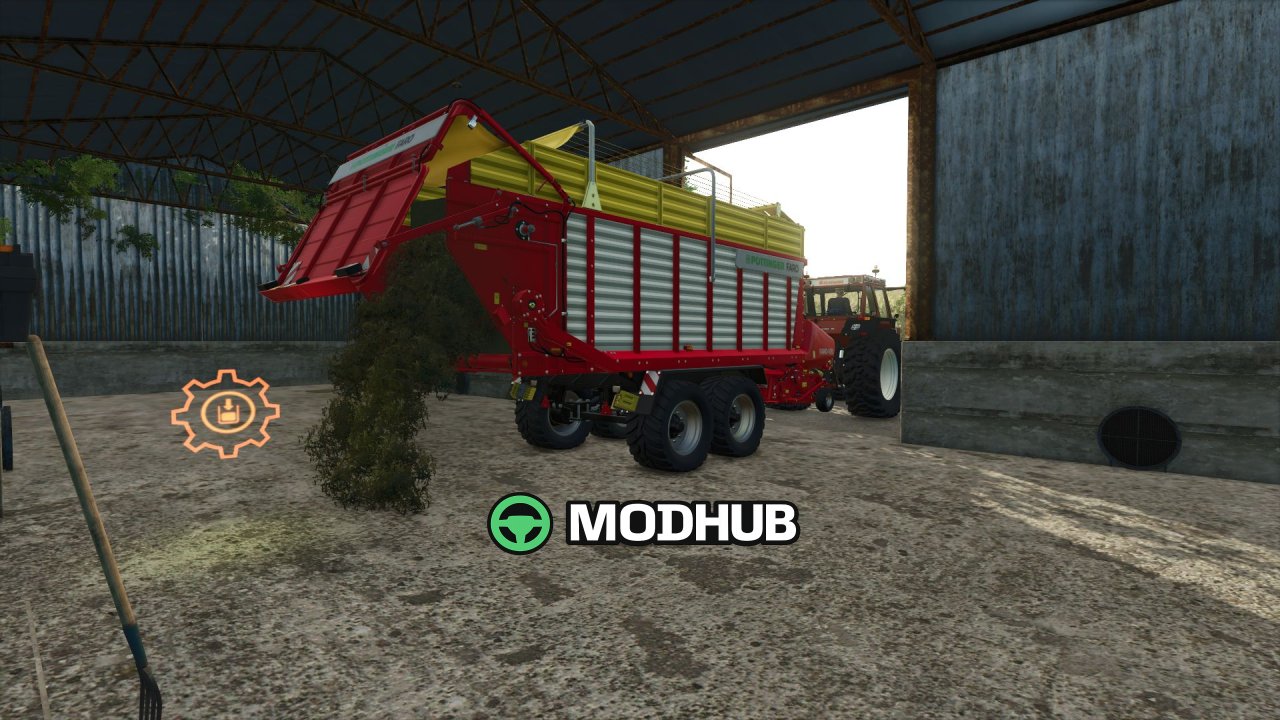Сіносховище Hayloft Shelter V1.0 для FS25