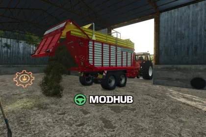 Сіносховище Hayloft Shelter V1.0 для FS25 — 2