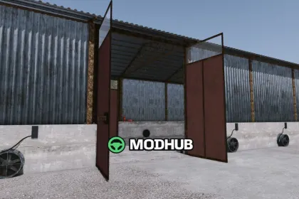 Сіносховище Hayloft Shelter V1.0 для FS25 — 5