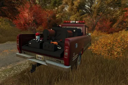 Потужний Пожежний International 200 Series Brush Truck для Екстрених Робіт у FS25 — 1