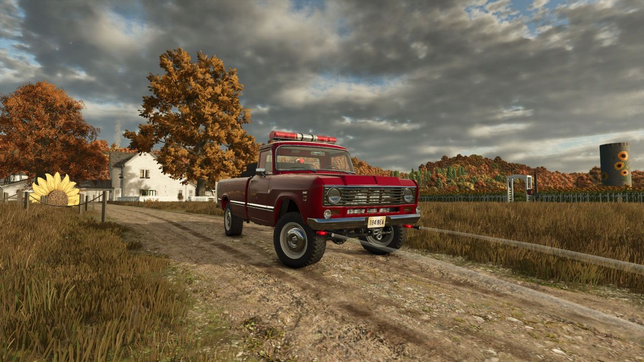 Потужний Пожежний International 200 Series Brush Truck для Екстрених Робіт у FS25 - Скріншоти