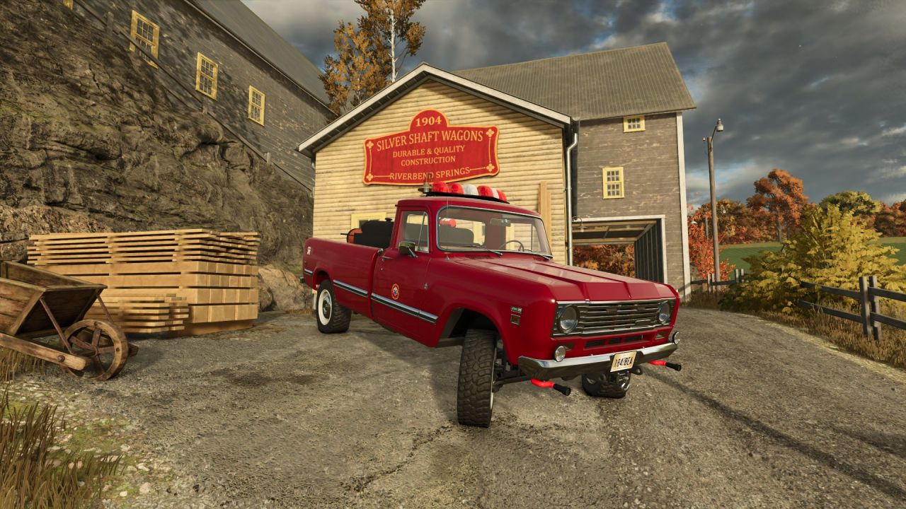 Потужний Пожежний International 200 Series Brush Truck для Екстрених Робіт у FS25 - Скріншоти