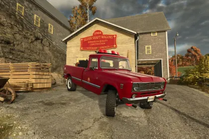 Потужний Пожежний International 200 Series Brush Truck для Екстрених Робіт у FS25 — 3