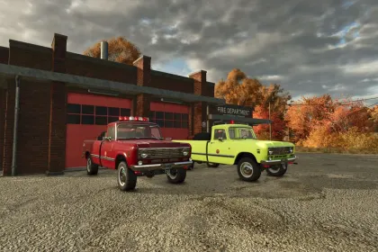 Потужний Пожежний International 200 Series Brush Truck для Екстрених Робіт у FS25 — 4