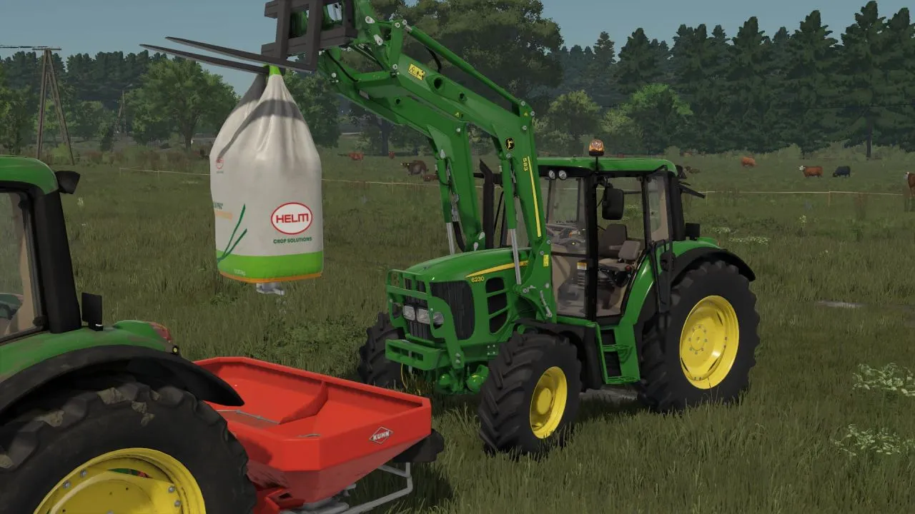 Легендарний Трактор John Deere 6030 Comfort 4 cyl (6130/6230/6330/6430) для Farming Simulator 25
