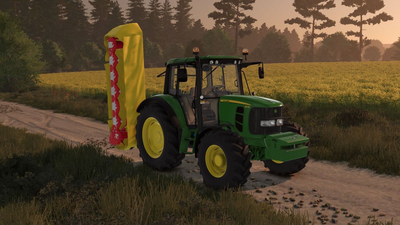 Легендарний Трактор John Deere 6030 Comfort 4 cyl (6130/6230/6330/6430) для Farming Simulator 25