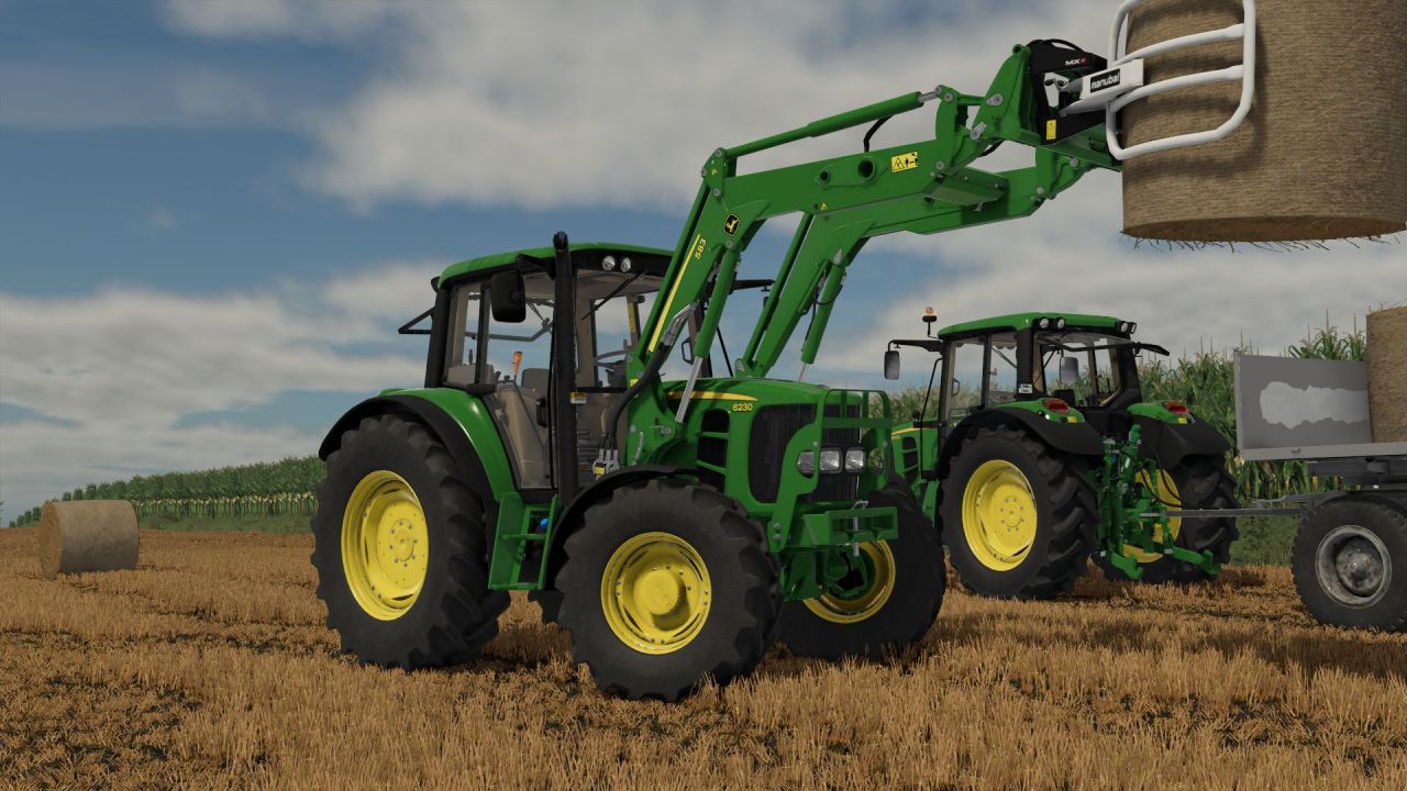 Легендарний Трактор John Deere 6030 Comfort 4 cyl (6130/6230/6330/6430) для Farming Simulator 25
