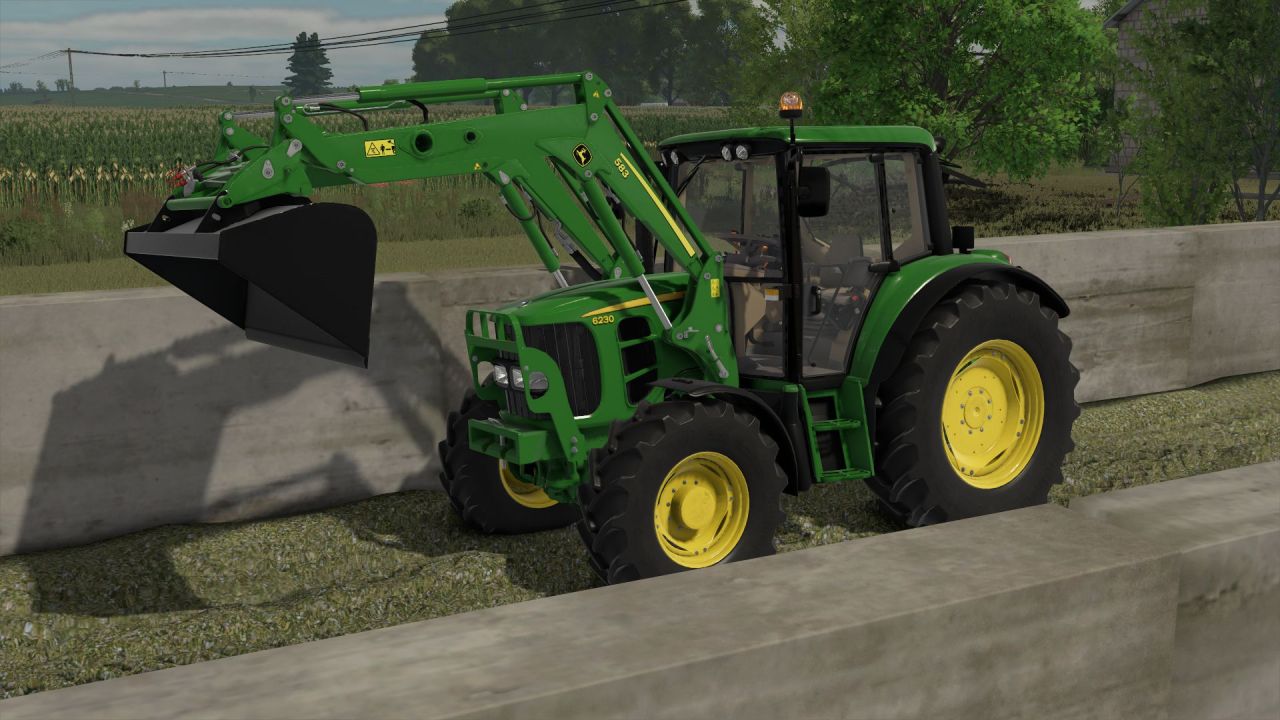 Легендарний Трактор John Deere 6030 Comfort 4 cyl (6130/6230/6330/6430) для Farming Simulator 25