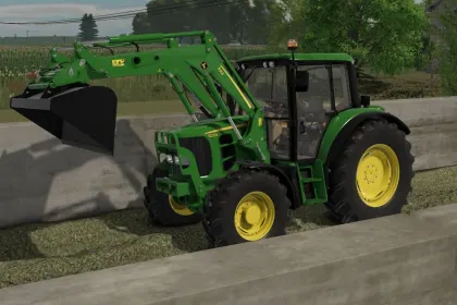 Легендарний Трактор John Deere 6030 Comfort 4 cyl (6130/6230/6330/6430) для Farming Simulator 25 — 4
