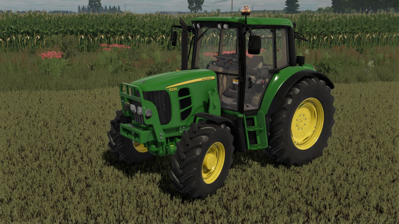 Легендарний Трактор John Deere 6030 Comfort 4 cyl (6130/6230/6330/6430) для Farming Simulator 25