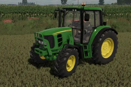 Легендарний Трактор John Deere 6030 Comfort 4 cyl (6130/6230/6330/6430) для Farming Simulator 25 — 5