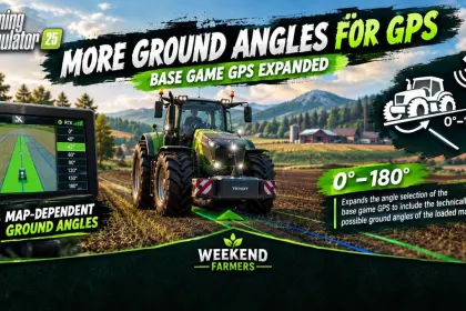 Розширення GPS Width для Farming Simulator 25