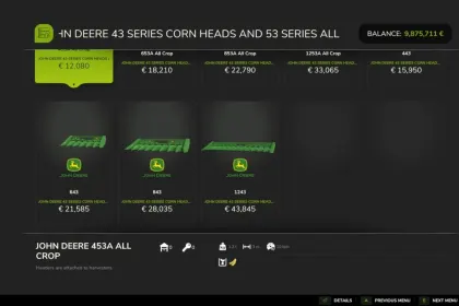 John Deere 43/53 Series Schneidwerke für Farming Simulator 25 — 4