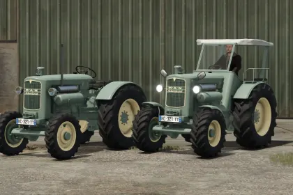 Трактор MAN C40a для Farming Simulator 25