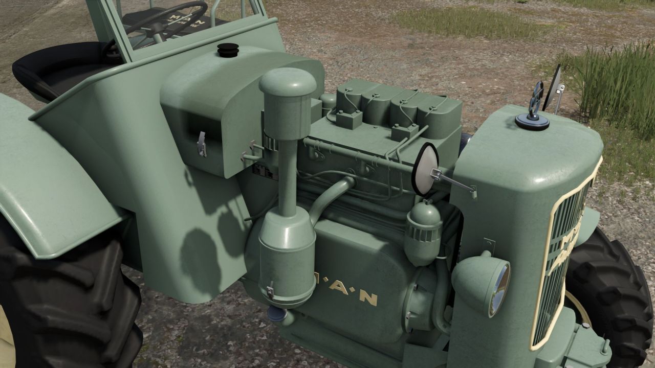 Трактор MAN C40a для Farming Simulator 25