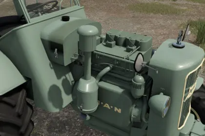 Трактор MAN C40a для Farming Simulator 25 — 4
