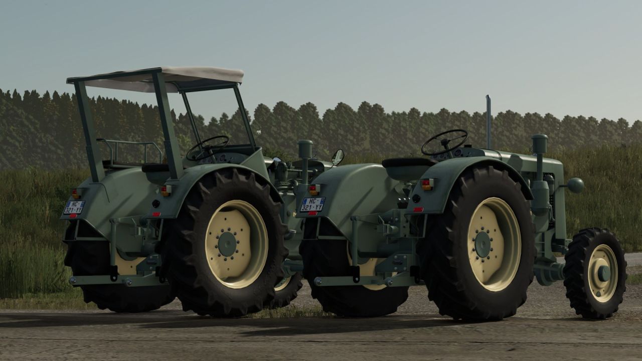 Трактор MAN C40a для Farming Simulator 25