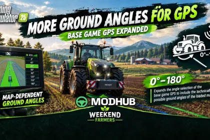 GPS Width Extension v1.0 для FS25