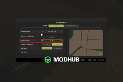 GPS Width Extension v1.0 для FS25 — 2