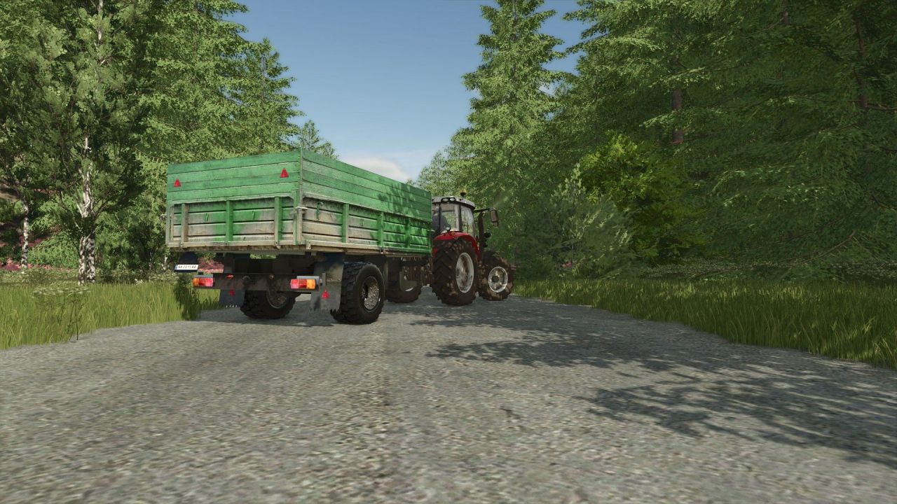 Причіп GAZ 53 для Farming Simulator 25