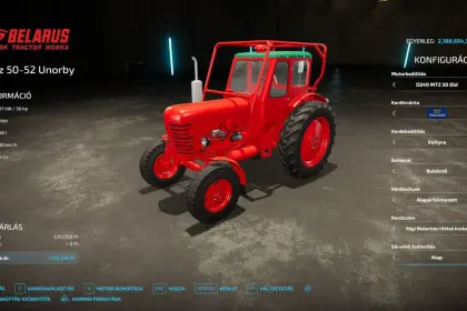 Traktor MTZ 50-52 für Farming Simulator 22 — 3