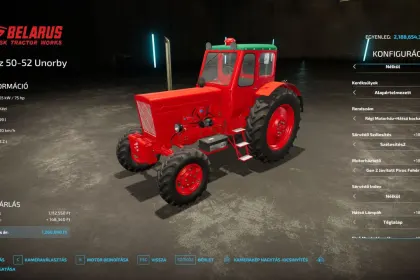 Traktor MTZ 50-52 für Farming Simulator 22 — 4