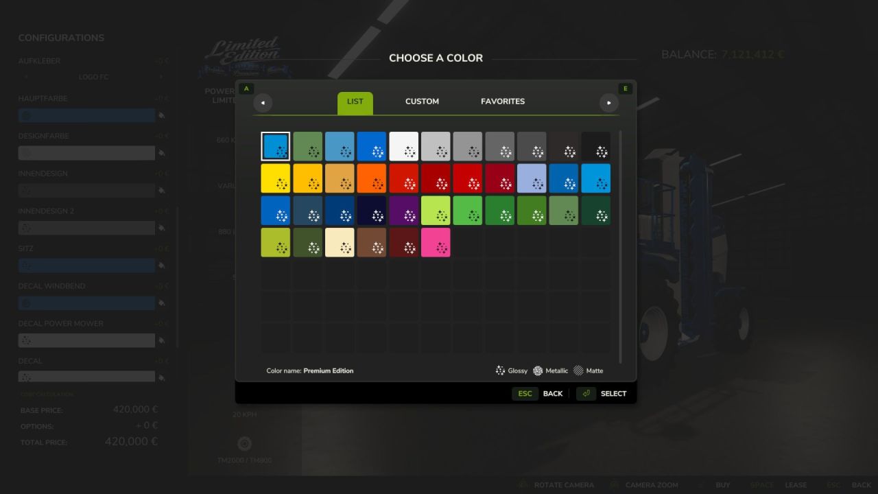 Power Mower 900 Limited Edition for Farming Simulator 25