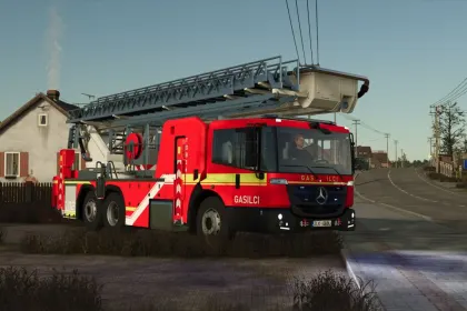 Вантажівка Mercedes Benz Econic WISS TMB (FW Slowenien) для Farming Simulator 25 — 3