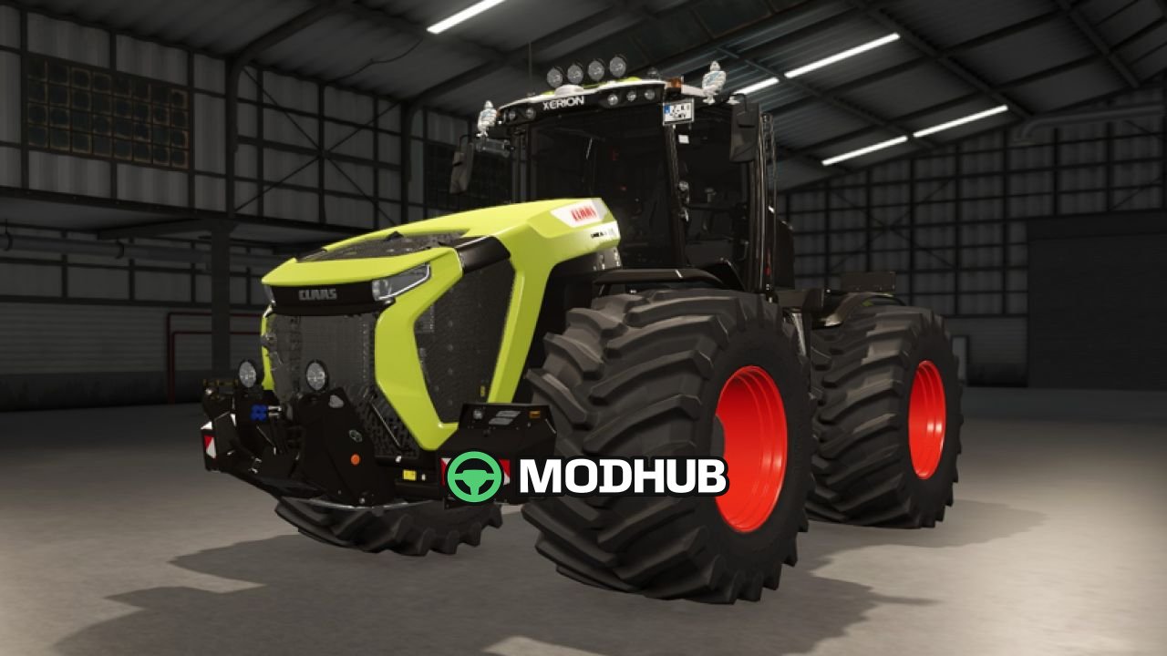 Трактор Claas Xerion 12 для FS25