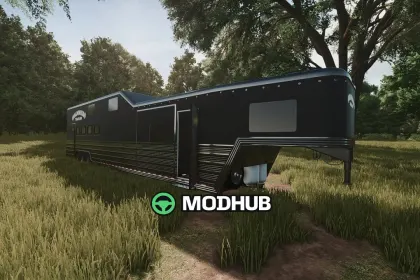 Причіп Bloomer 5-Horse Gooseneck 2025 для FS25 — 4