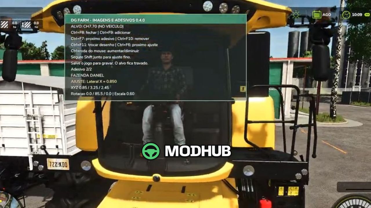 Скрипт DGFarm Decal Studio v1.0 для FS25
