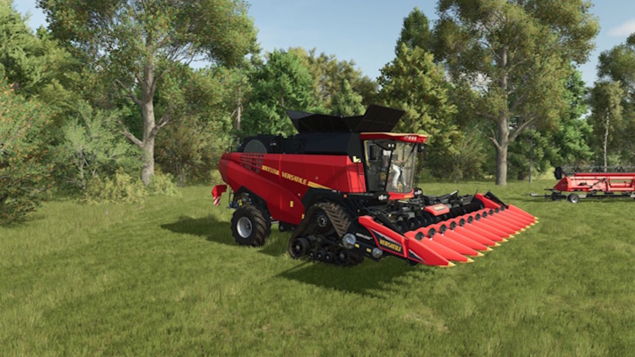 Комбайн Versatile RT 520 для Farming Simulator 25