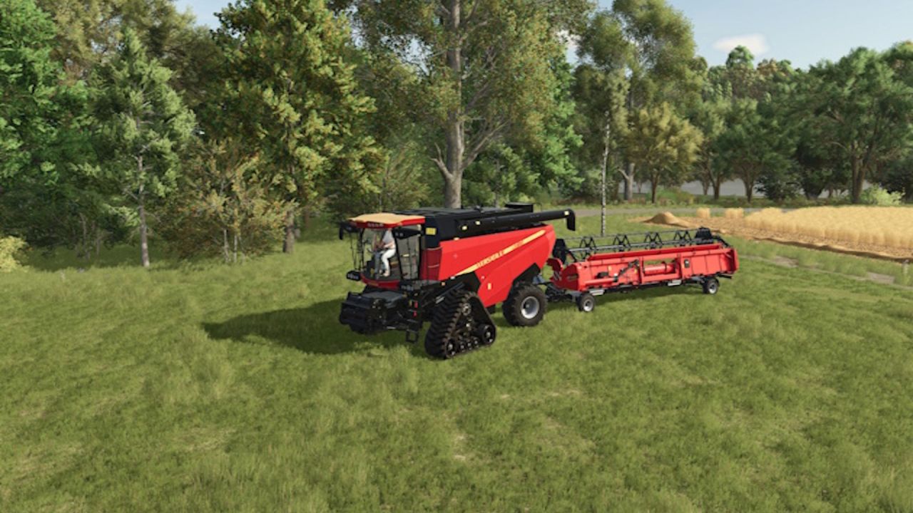 Комбайн Versatile RT 520 для Farming Simulator 25
