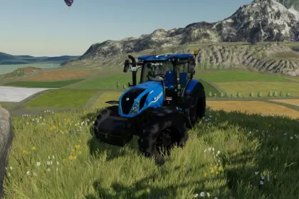 Ciągnik New Holland T6 Tier4B Edit do Farming Simulator 22