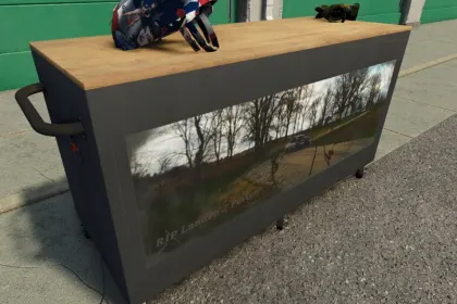 Convenient Husky Toolbox for Free Equipment Repair in FS25 — 2