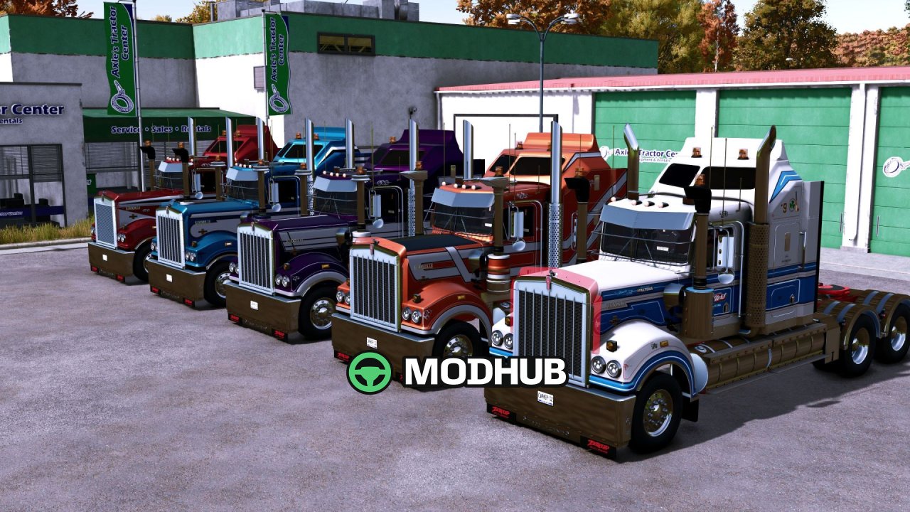 Вантажівка Kenworth T900 Legend V2.0 для FS25