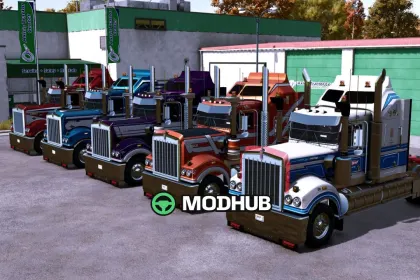Вантажівка Kenworth T900 Legend V2.0 для FS25 — 2