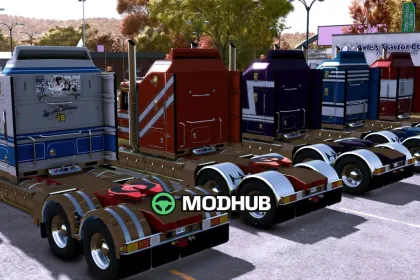 Вантажівка Kenworth T900 Legend V2.0 для FS25 — 3