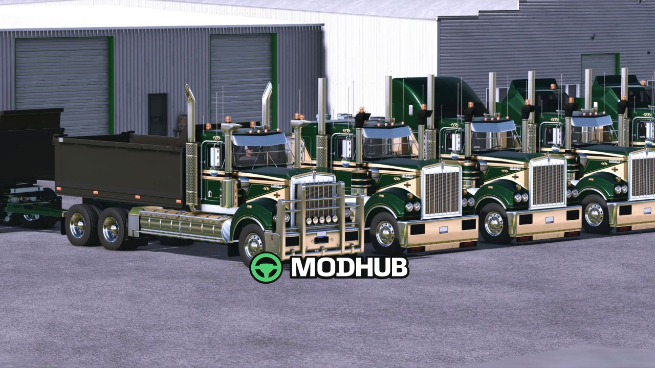 Вантажівка Kenworth T900 Legend V2.0 для FS25