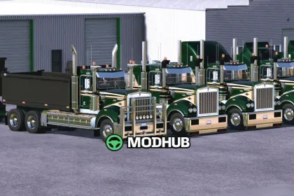 Вантажівка Kenworth T900 Legend V2.0 для FS25 — 5