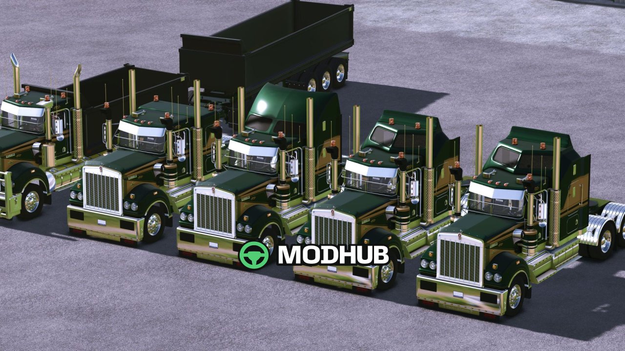 Вантажівка Kenworth T900 Legend V2.0 для FS25