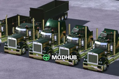 Вантажівка Kenworth T900 Legend V2.0 для FS25 — 6