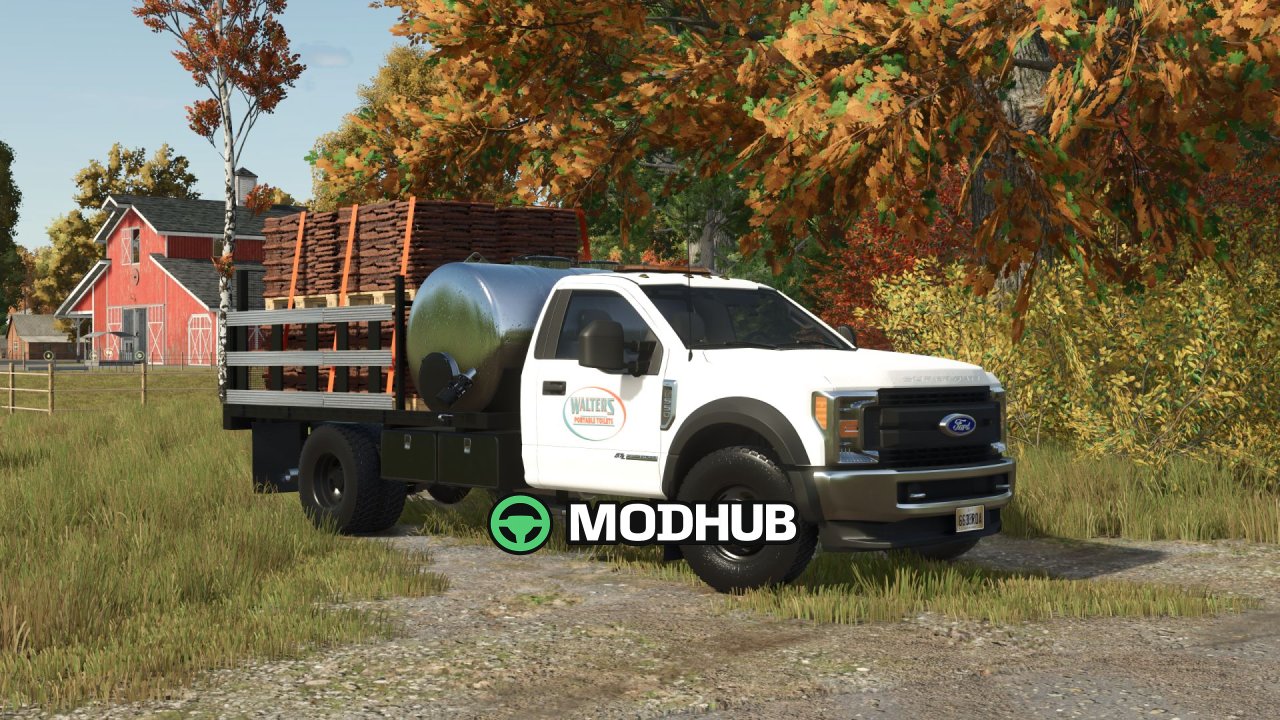 Автомобіль Ford F550 для FS25
