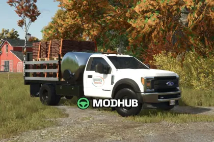 Автомобіль Ford F550 для FS25 — 2